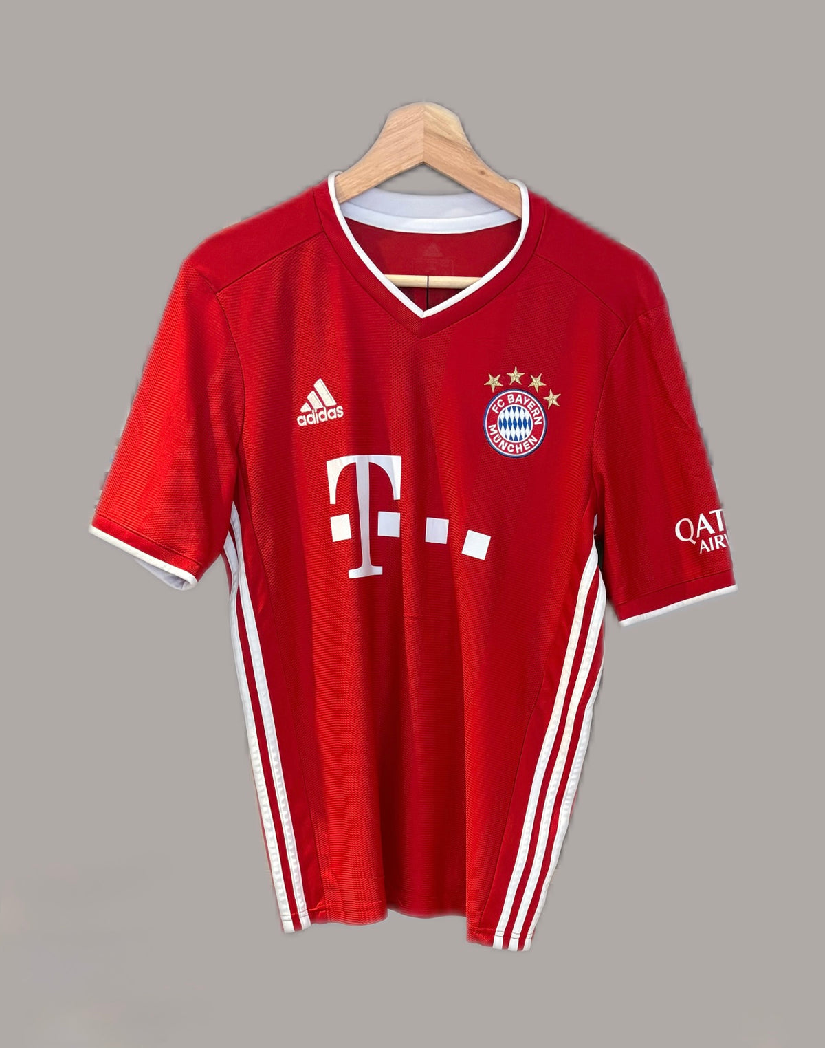 Authentic #9 Lewandowski 2019/20 Bayern Munich Home Football