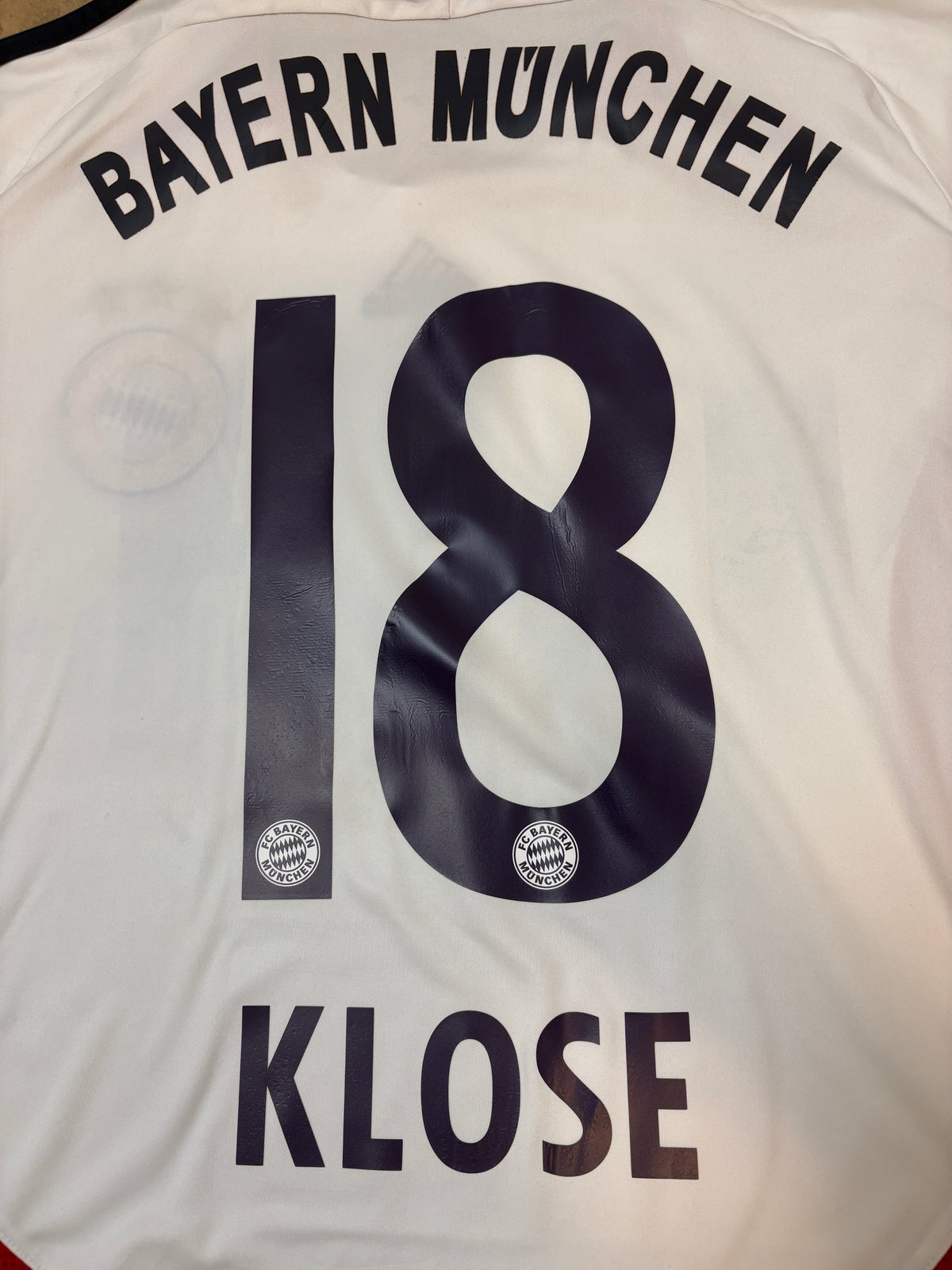 Authentic Klose #18 Bayern Munich 2006-07 Away Football