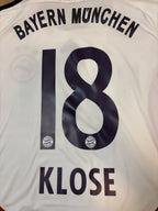 Maillot de football authentique Klose #18 Bayern Munich 2006-07 Extérieur