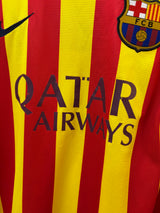 Authentic Messi #10 Barcelona 2013-14 Away Football