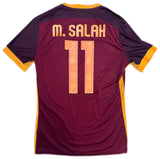 Authentic M.Salah #11 AS Roma 2015-16 Home Football