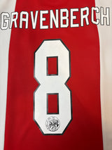 Authentic Gravenberch #8 Ajax 2021-22 Home Football