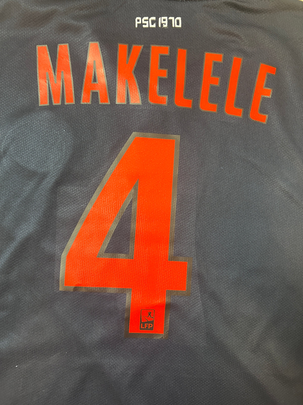 Maillot de football extérieur authentique Makelele #4 PSG 2010-11