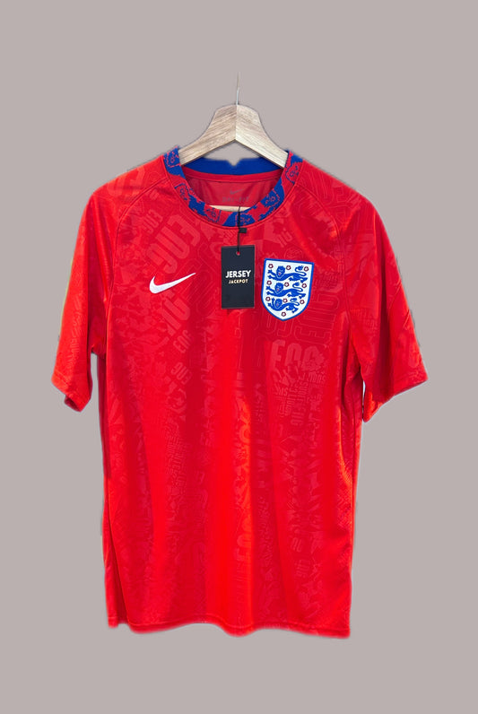 Authentic England 2020/21 Training Kit Football T Shirt