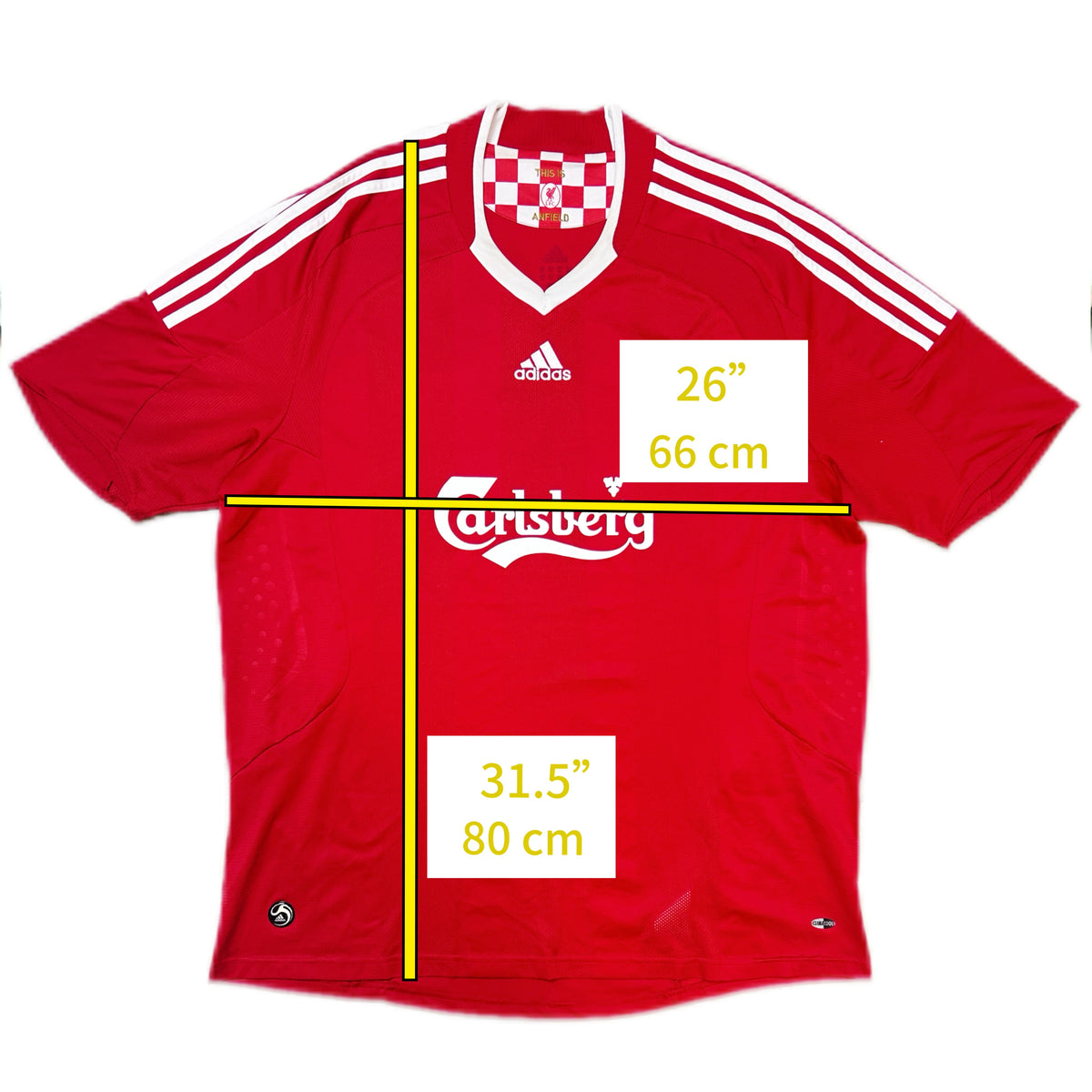 Authentic Gerrard #8 Liverpool 200