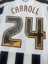 Authentic Carroll #24 Newcastle Home 2009-10 Football