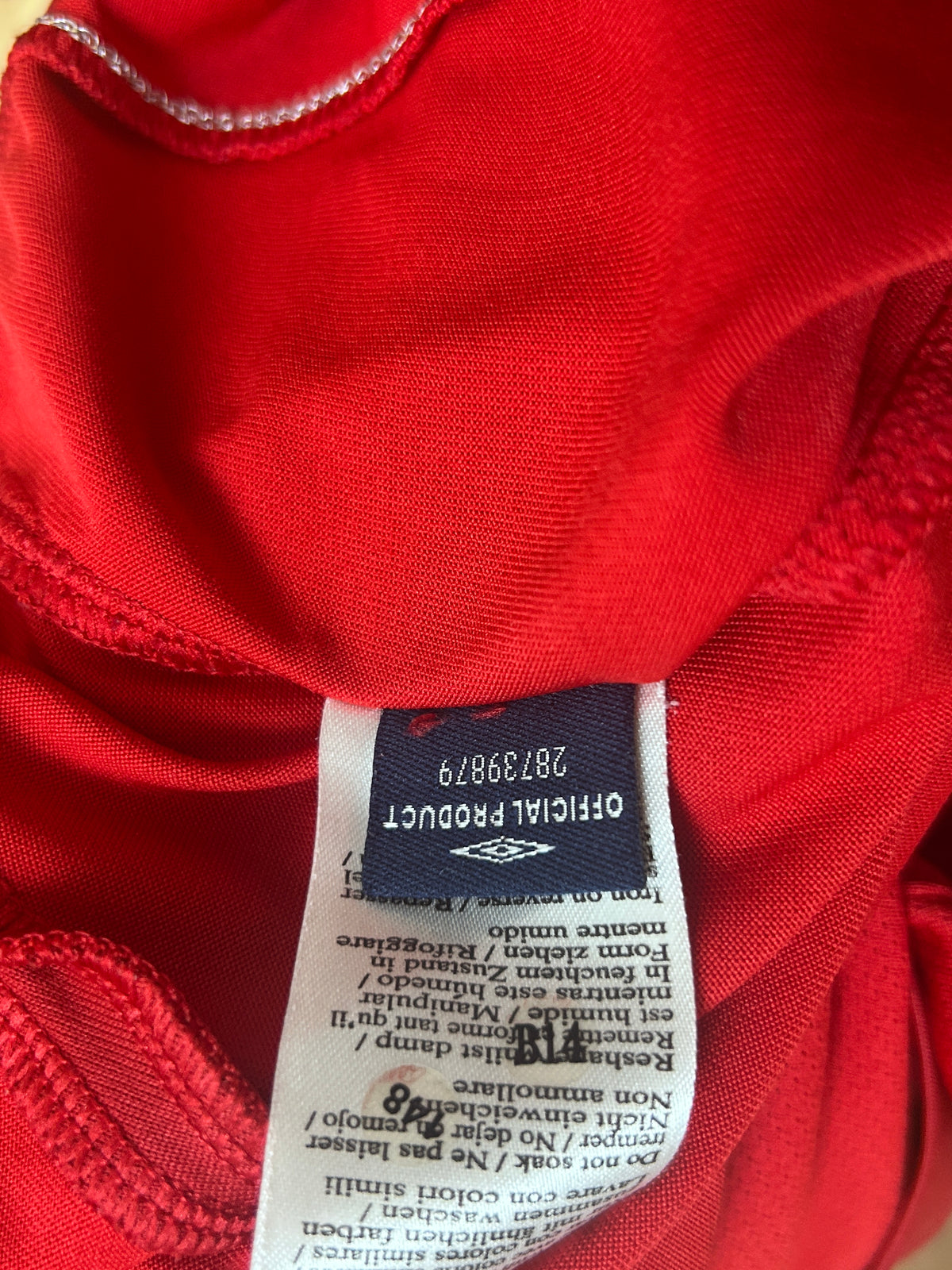 Authentic England 2005-07 Away Football