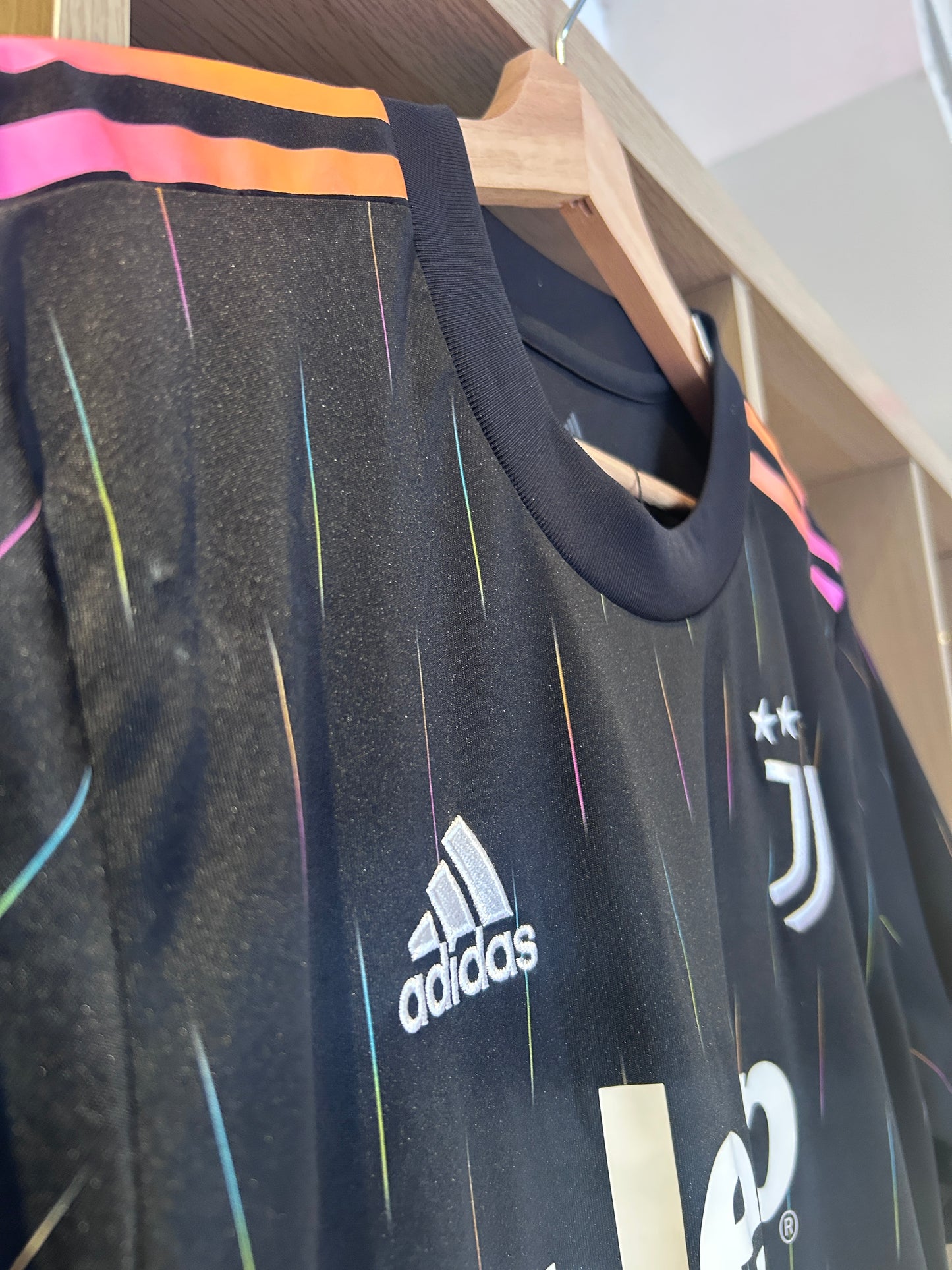 Authentic Ronaldo #7 Juventus 2021-22 Away Football T-Shirt