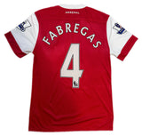 Authentic Fabregas #4 Arsenal 2006-08 Home Football