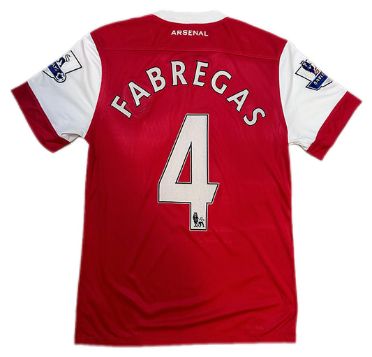 Authentic Fabregas #4 Arsenal 2006-08 Home Football