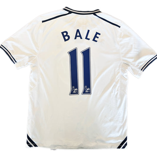 Authentic Bale #11 Tottenham Hotspur 2013-14 Home Football