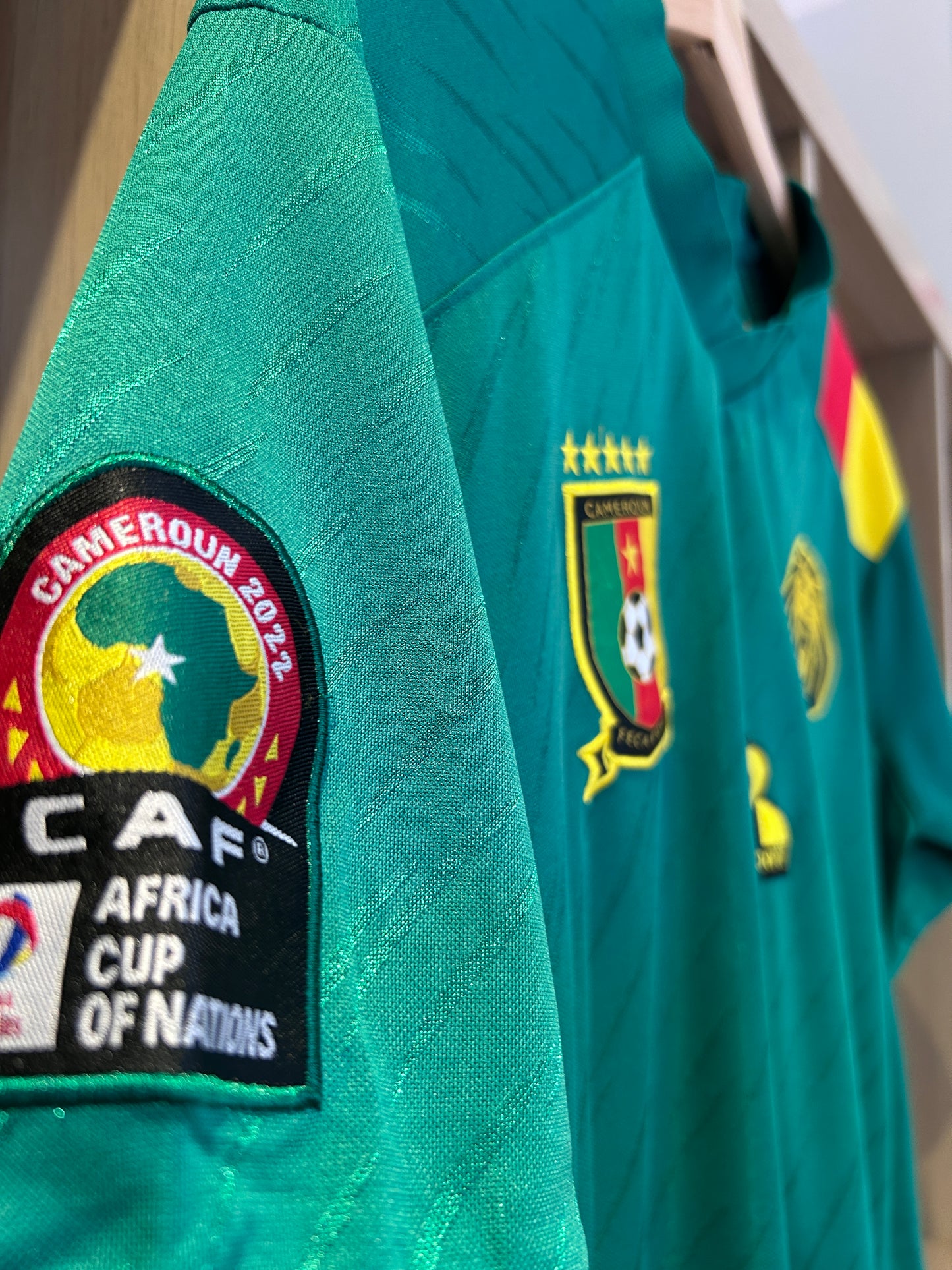 Authentic Cameroon 2021/22 Home Football T-Shirt