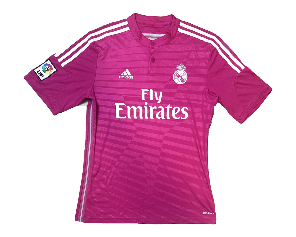 Real Madrid 2014-15 pink away shirt front