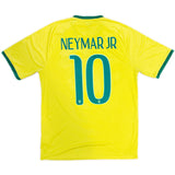 Authentic Neymar #10 Brazil 2014-15 Away Football