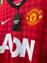 Authentic Scholes #22 Manchester United 2012/13 Home Football