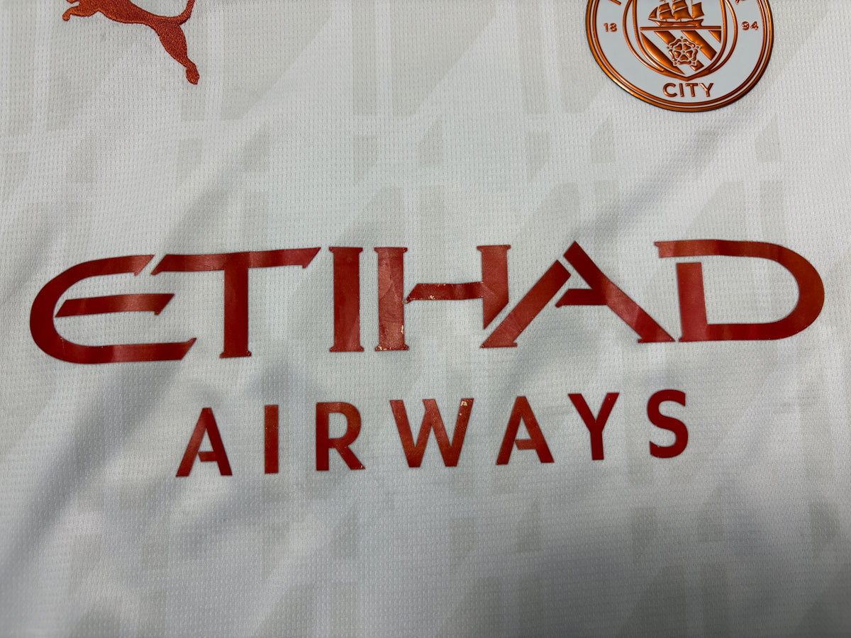 Authentic Haaland #9 Manchester City 2023/24 Away football