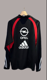 Vintage AC Milan 2004/05 quarter zip Training Jumper