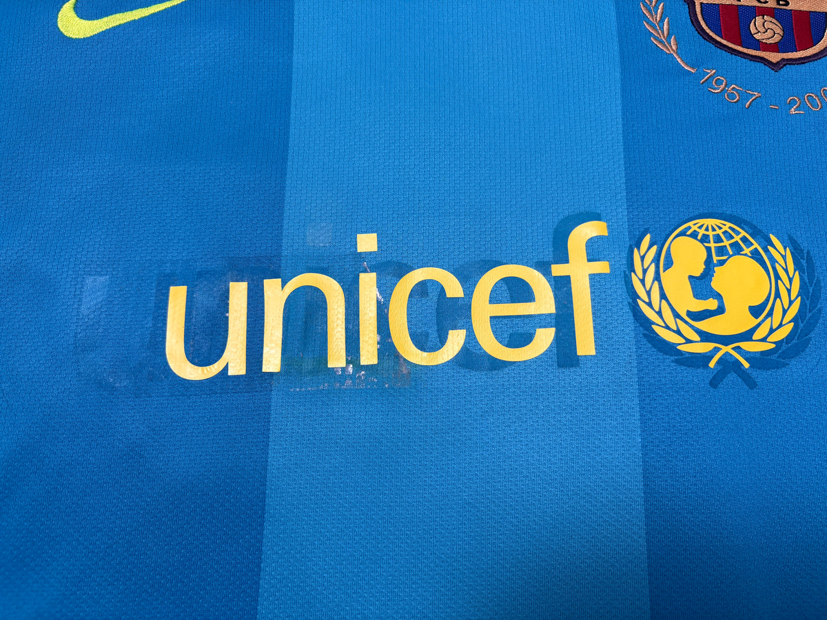 Authentic Ronaldinho # 10 Barcelona away 2007-2008 football