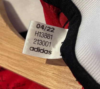 Vintage #8 Bruno Fernandes Adidas Manchester United 2022-23 home jersey.