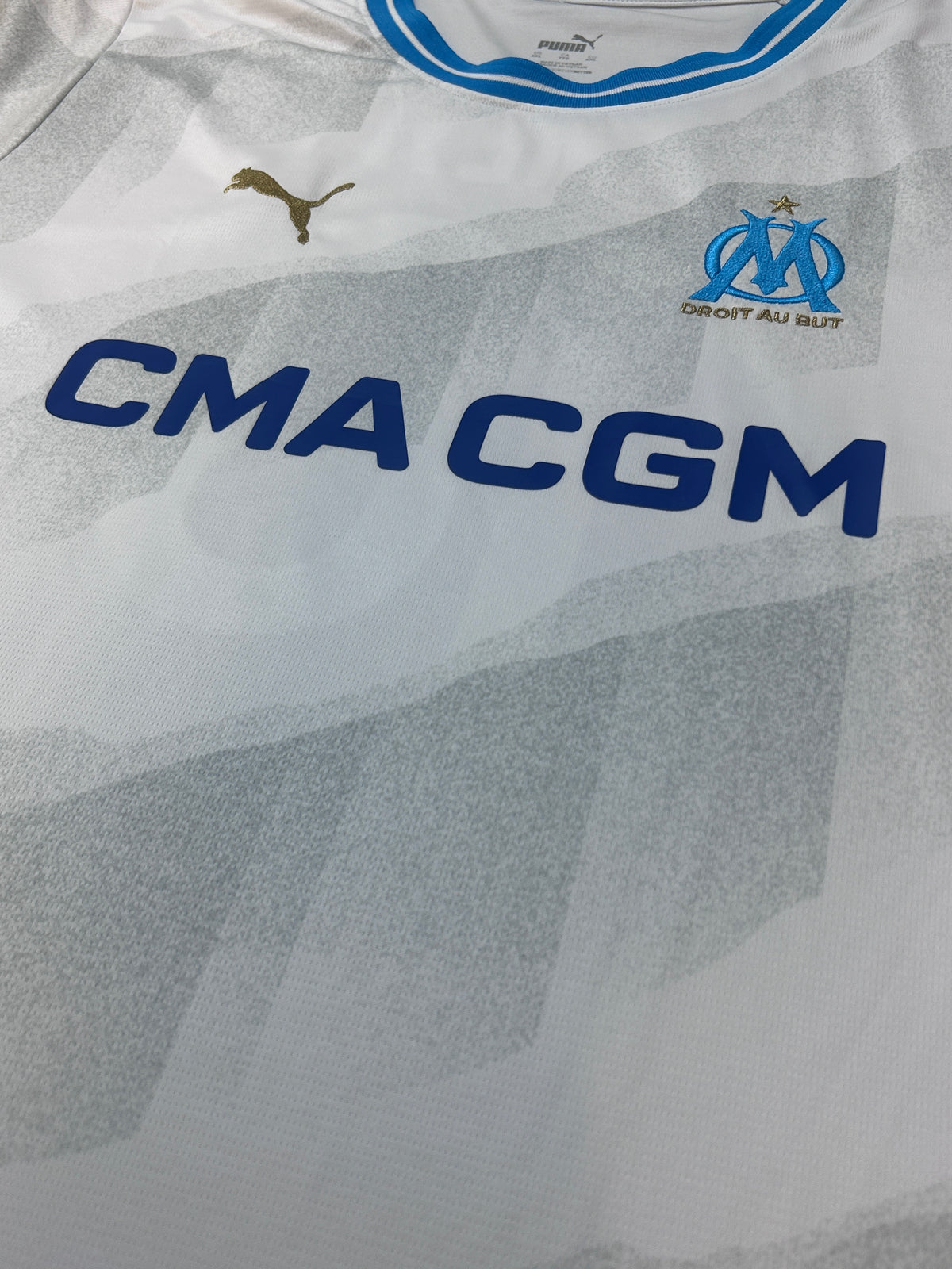 Maillot Domicile Marseille 2023-24 Authentique Aubameyang #10