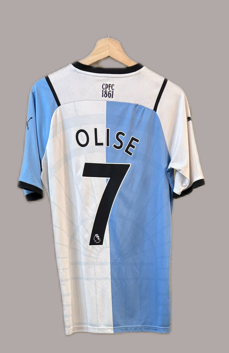 Vintage #7 Olise Crystal Palace F.C. 2021/22 Puma third Football kit