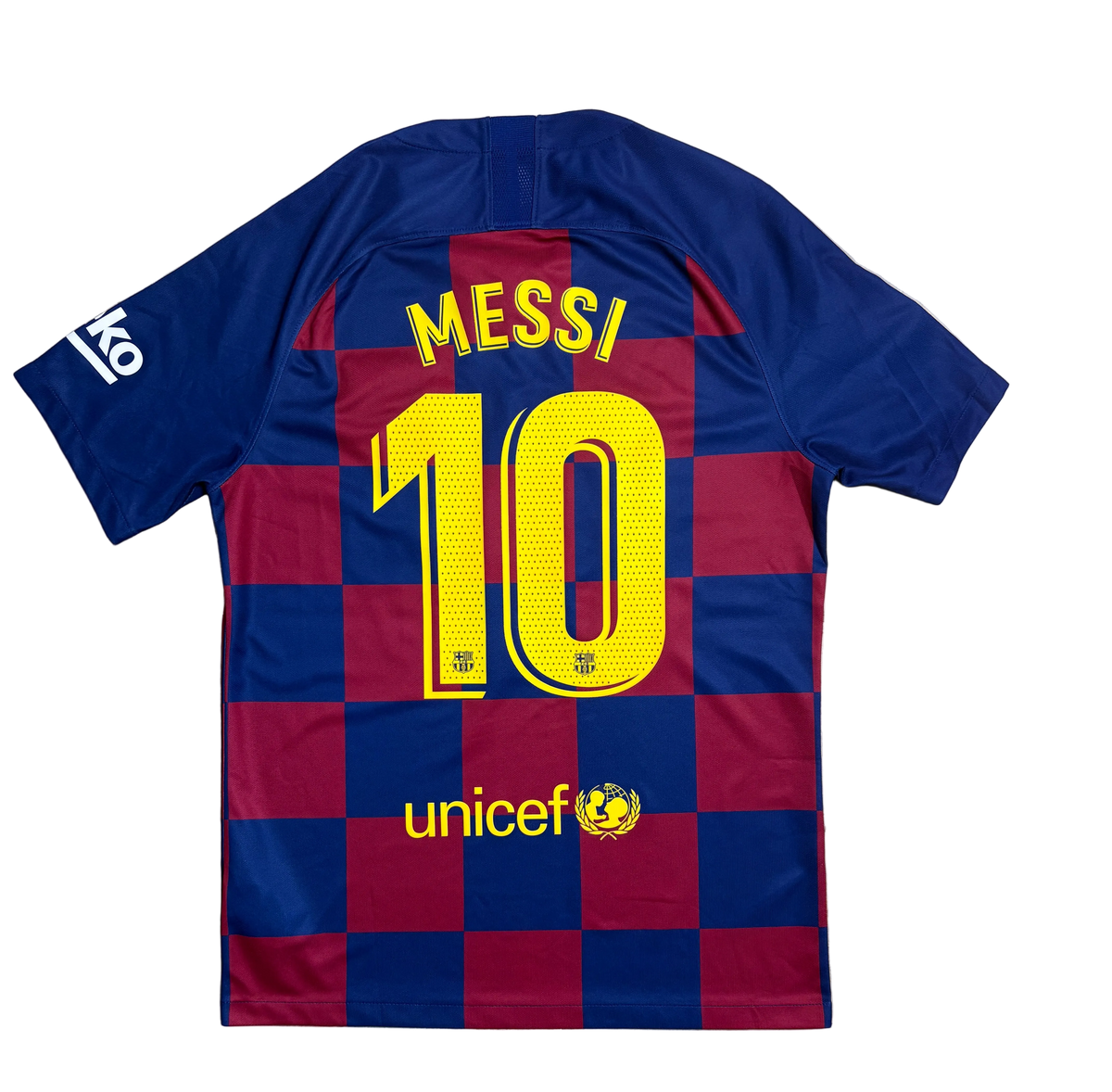 Authentic #10 Messi Barcelona 2019/20 home Football