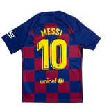Authentic #10 Messi Barcelona 2019/20 home Football