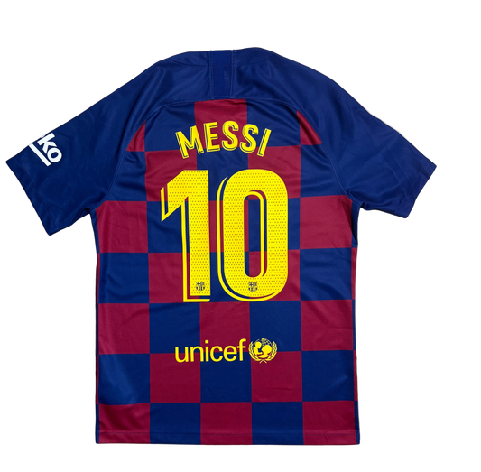 Authentic #10 Messi Barcelona 2019/20 home Football