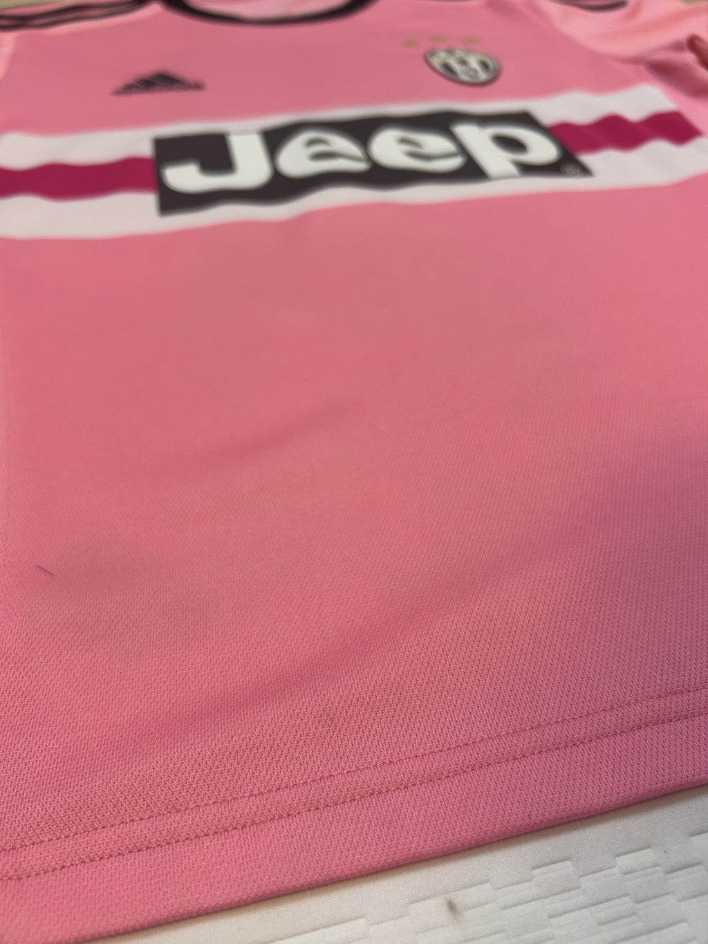 Maillot extérieur authentique de la Juventus 2015-16, Pogba #10