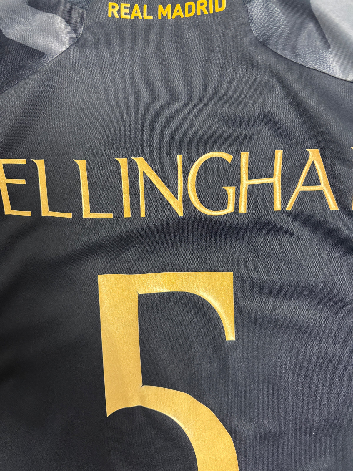 Authentic #5 Bellingham Real Madrid 2023/24 away Football