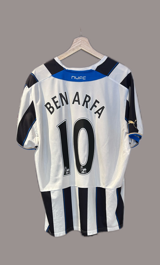 Vintage Ben Arfa #10 Newcastle United 2013/14 Home Football Shirt