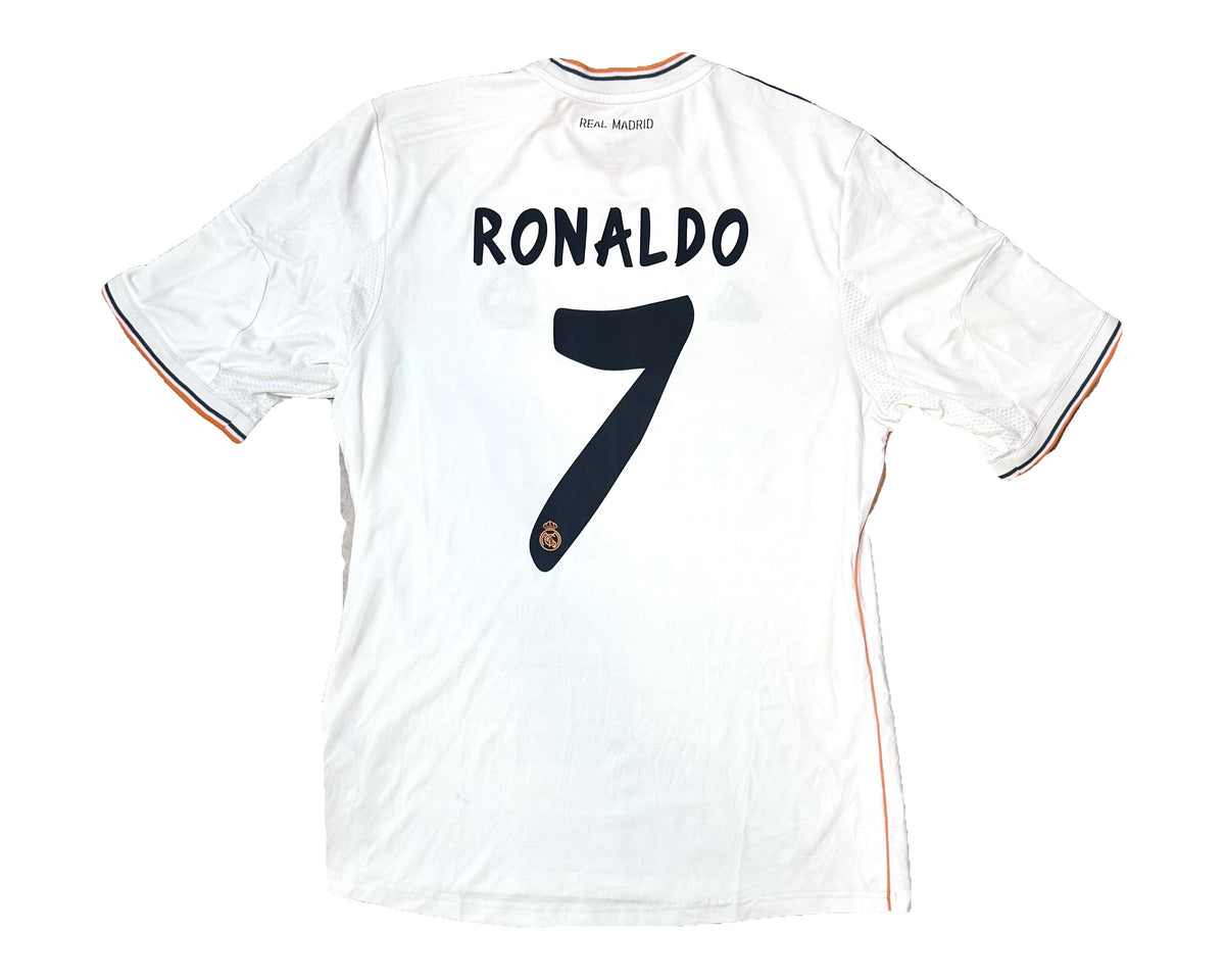 Ronaldo Real Madrid 2013-14 home shirt back