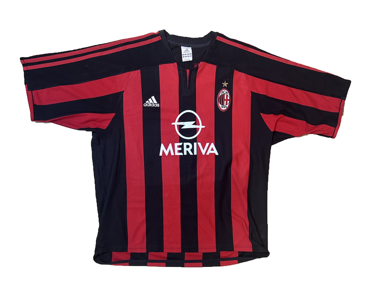 Maldini AC Milan 2003-04 home shirt front