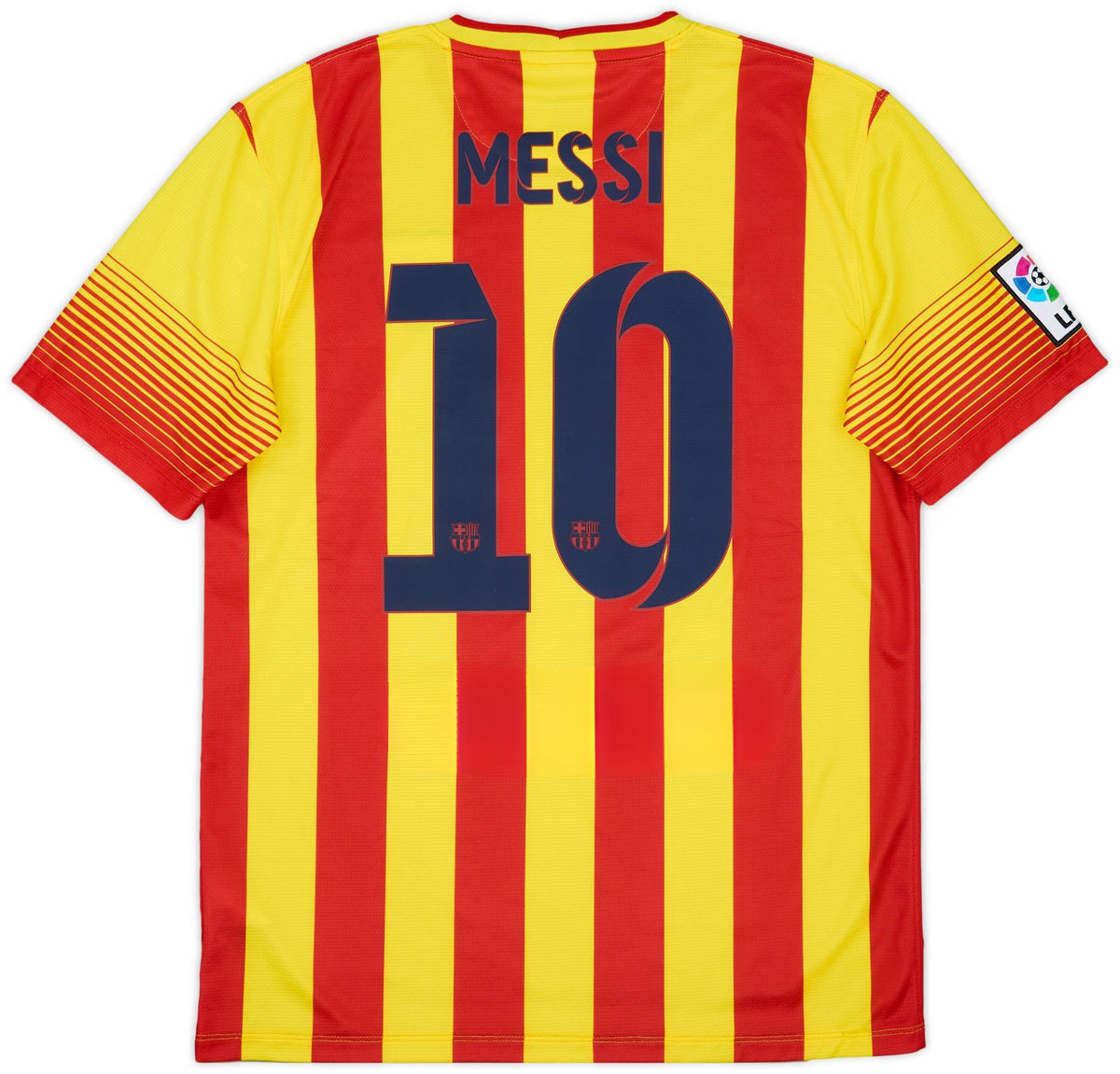 Authentic Messi #10 Barcelona 2013-14 Away Football