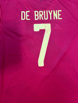 Authentic De Bruyne #7 Belgium 2019-20 Home