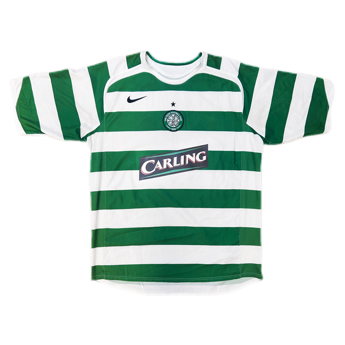 Authentic Nakamura #25 Celtic 2005-07 Home Football