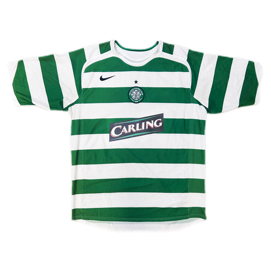 Authentic Nakamura #25 Celtic 2005-07 Home Football