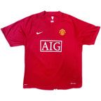 Maillot de football authentique Ronaldo #7 Manchester United Domicile 2007-09