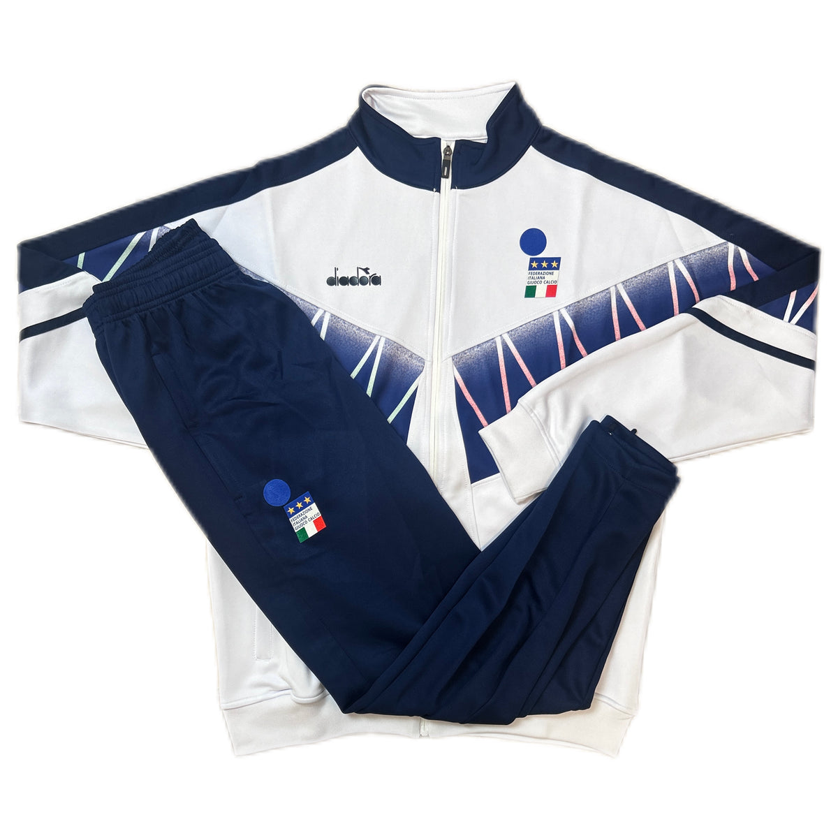 Vintage Italy 1994-95 Full Training Tracksuit Football