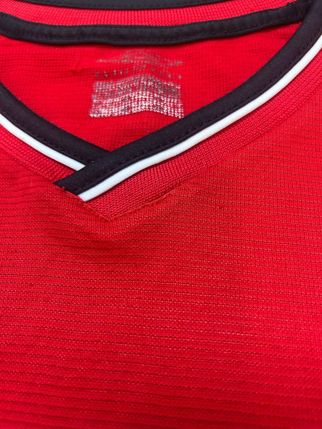 Authentic Beckham #7 Manchester United 2000-01 Home Football