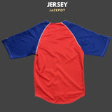 Vintage Philadelphia Phillies MLB Full Button Dri-Fit Red/Blue