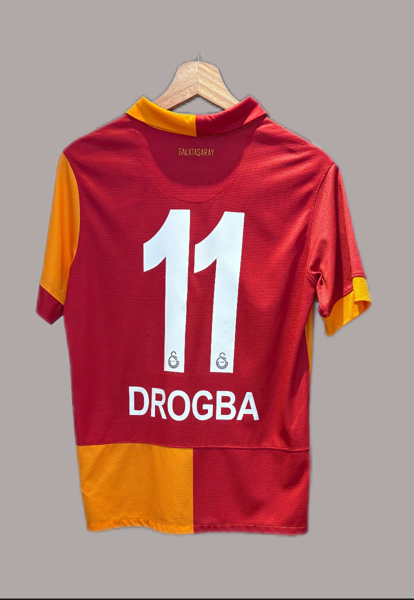 Vintage #11 Drogba Galatasaray S.K. 2015-16 home football jersey