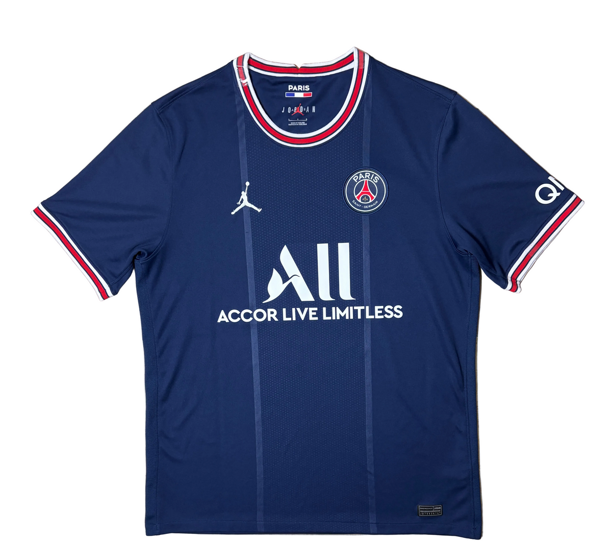 Authentic #10 Neymar PSG 2021/22 Home Football