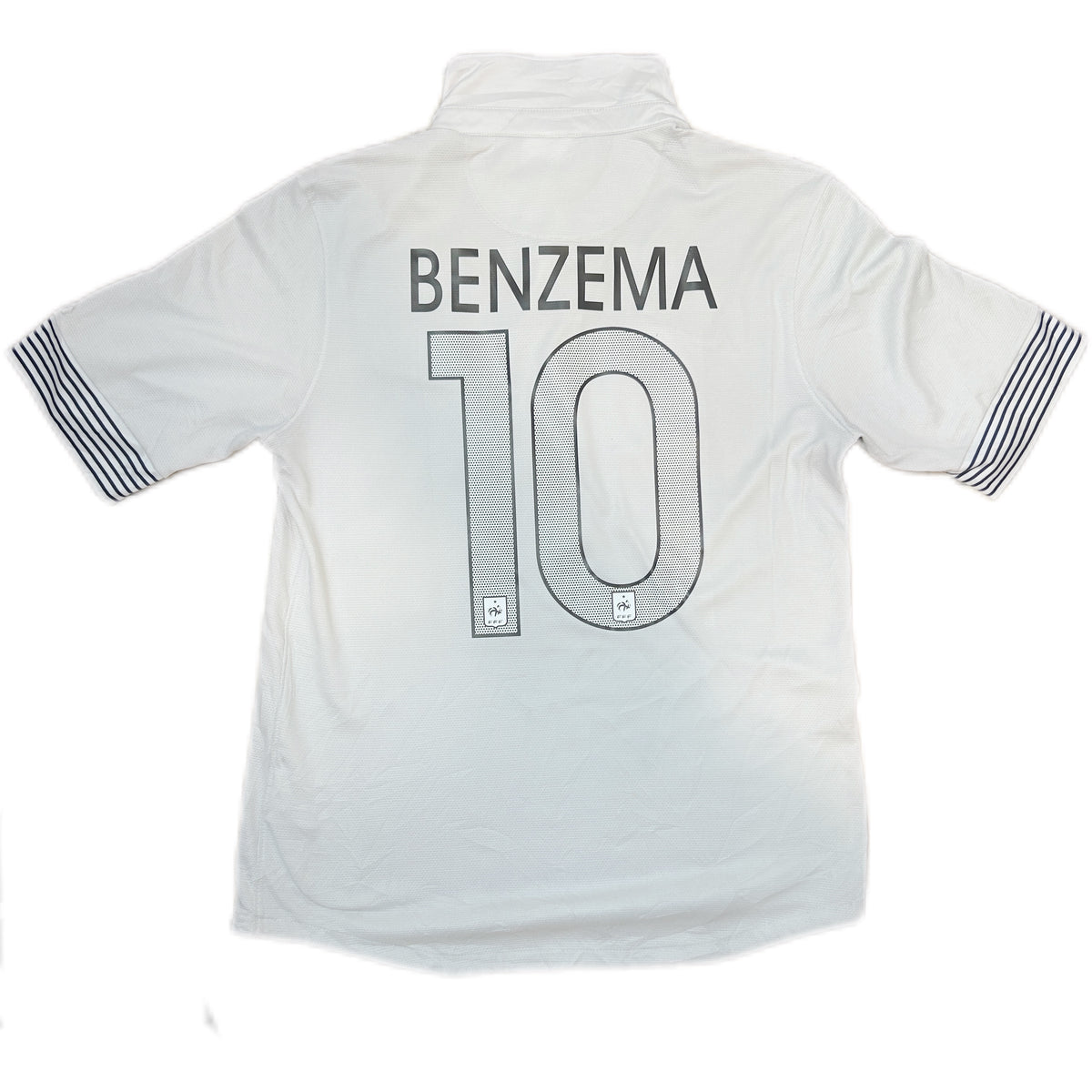 Authentic Benzema #10 France 2012-13 Away Football
