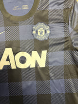 Authentic #17 Nani Manchester United 2013-2014 away Football