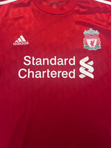 Authentic Suarez #7 Liverpool 2010-11 Home Football