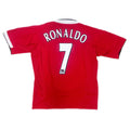 Maillot de foot domicile Ronaldo #7 Manchester United 2004-06 authentique
