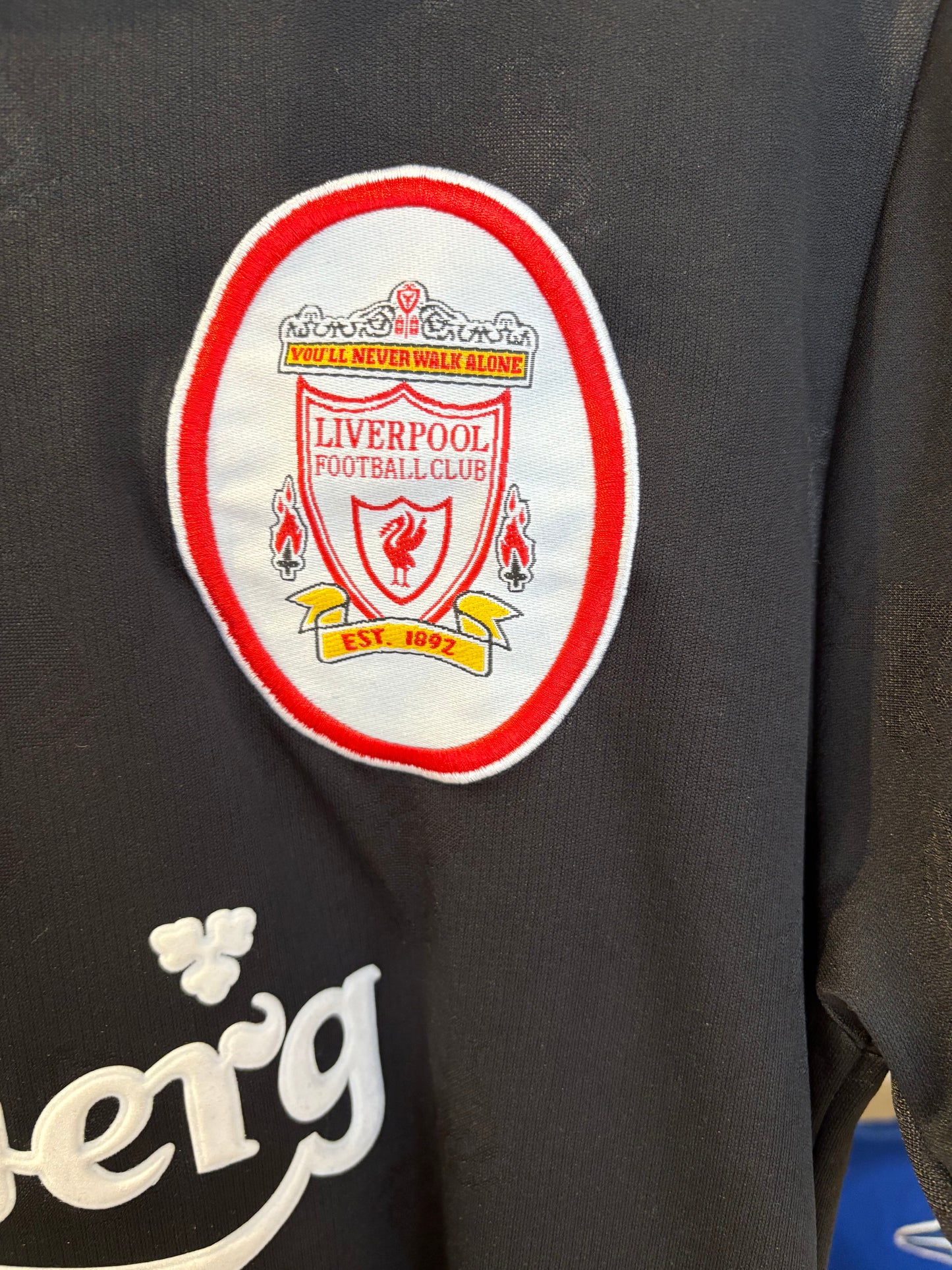 Vintage Barnes #10 Liverpool 1996/97 Football Shirt