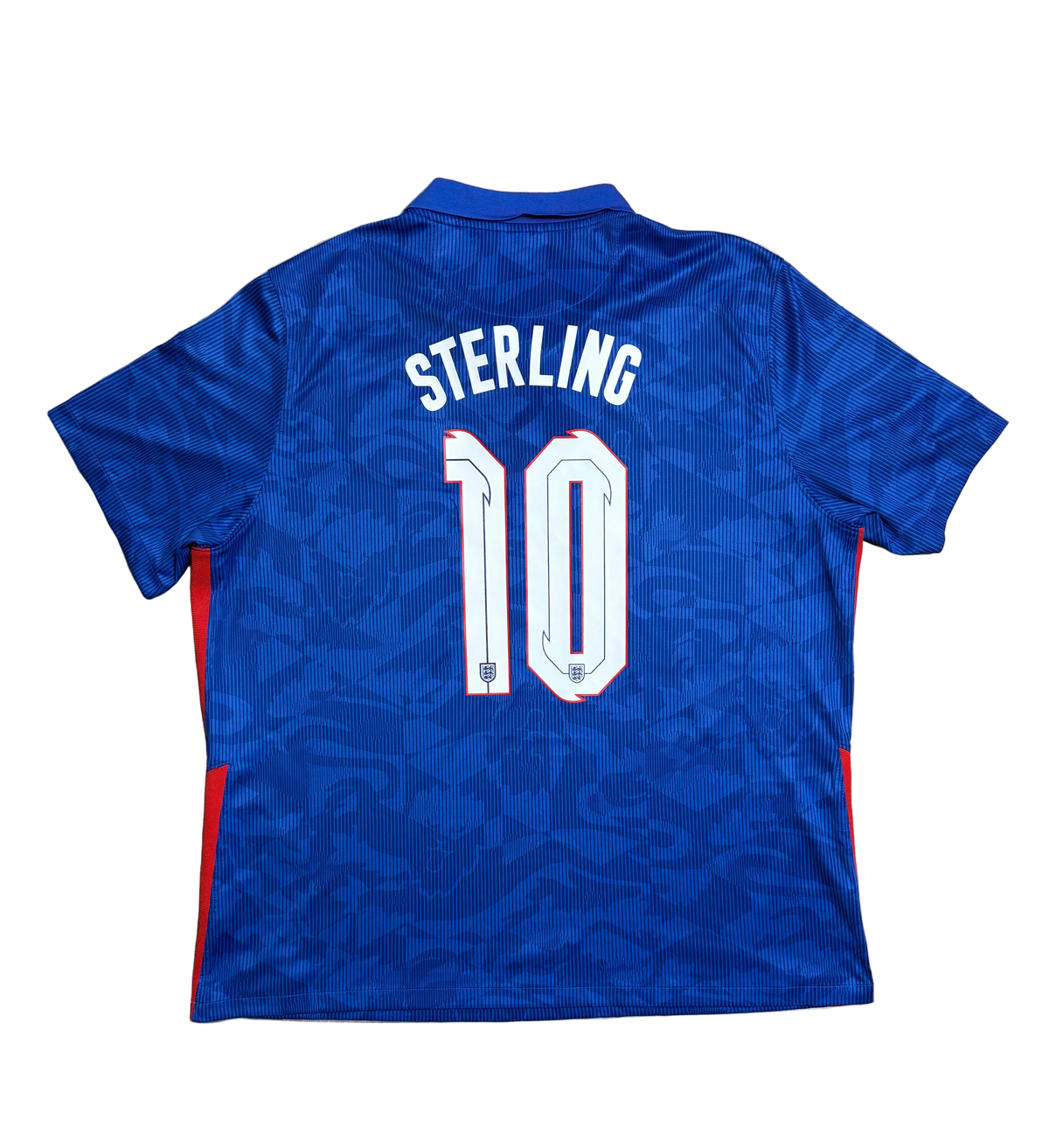 Authentic Sterling #10 England 2020-2022 Away Football