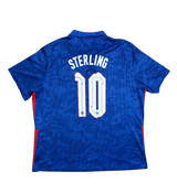 Authentic Sterling #10 England 2020-2022 Away Football